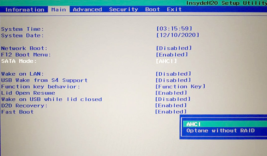 Установка Windows 10 на ноутбук Acer Aspire 3 A317-51G (UEFI)